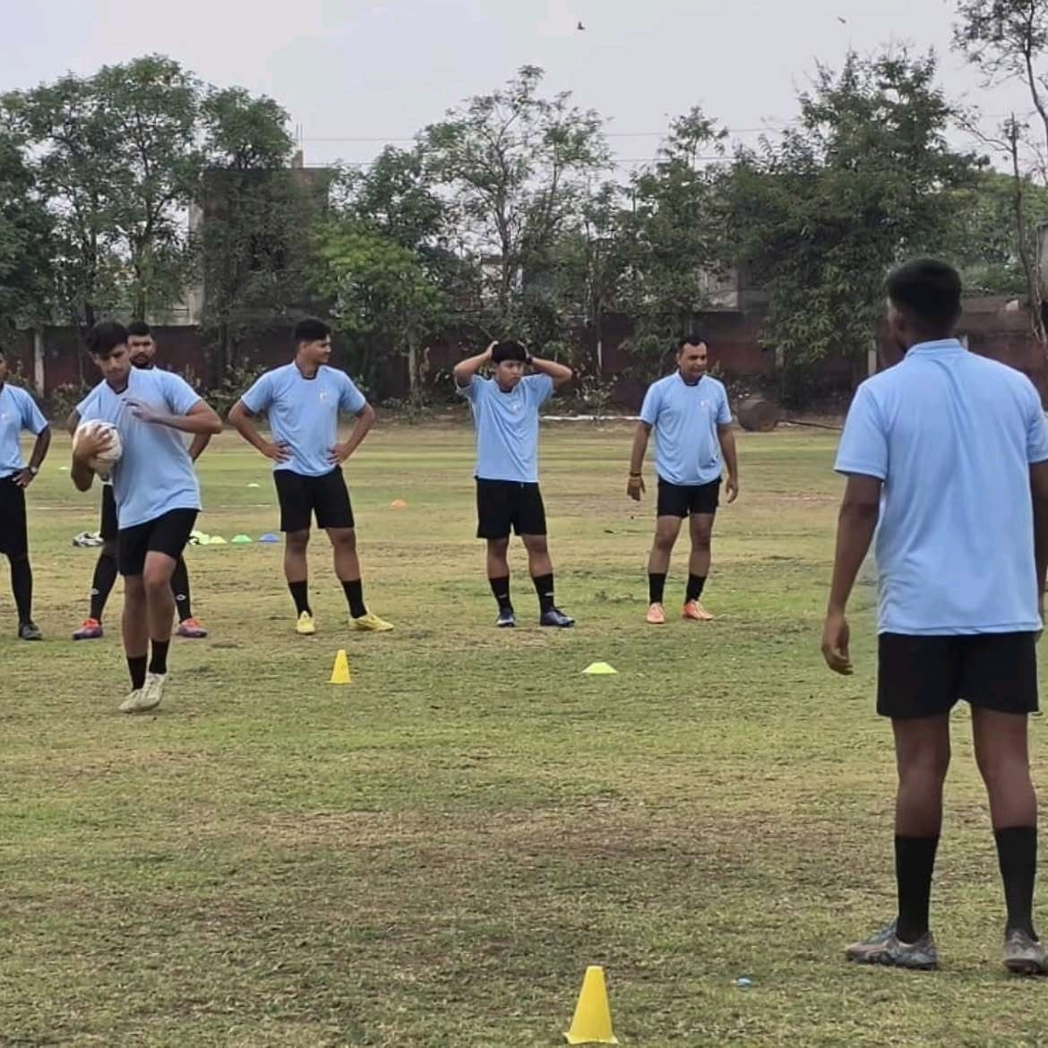 Grassroots Football training