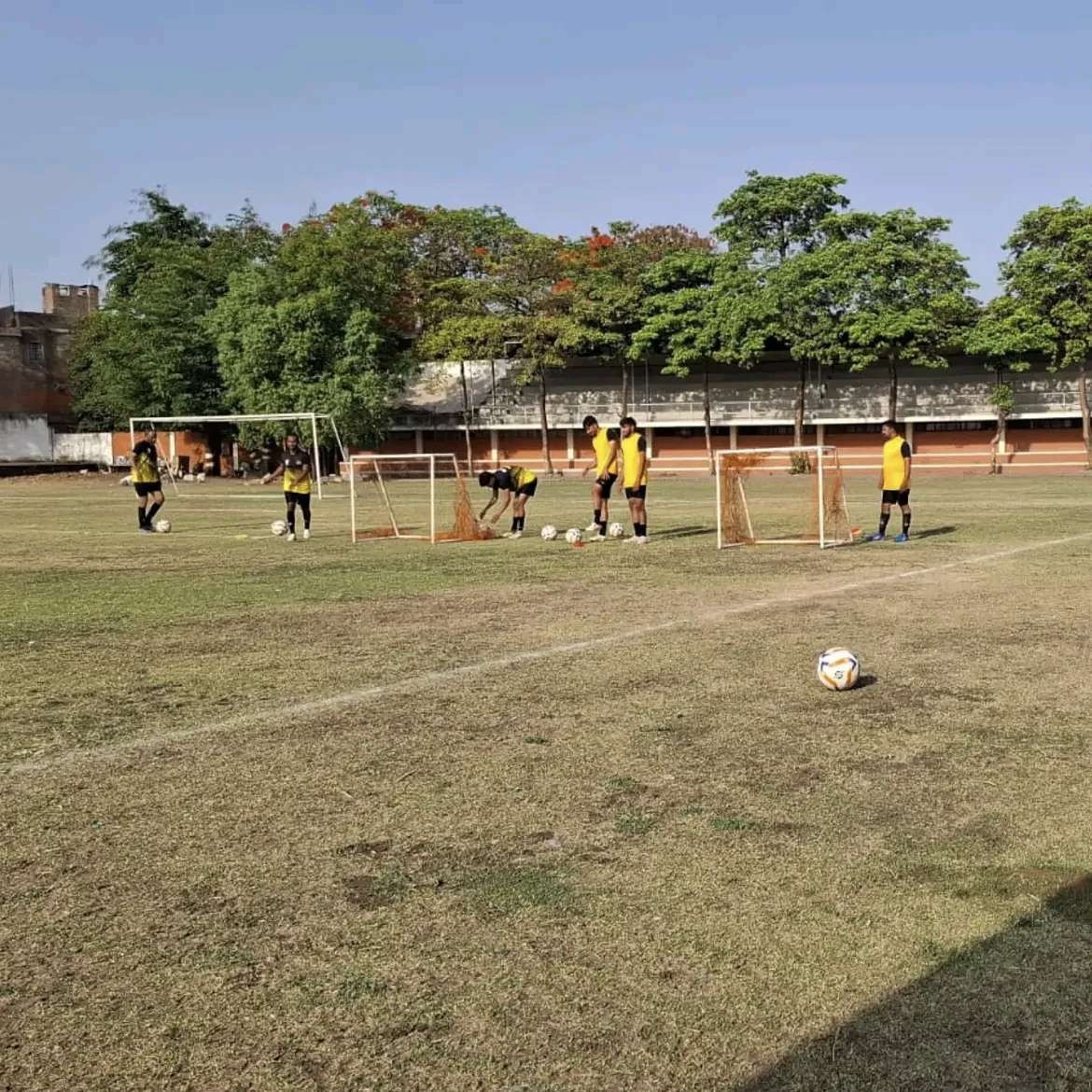 Football Match Practice