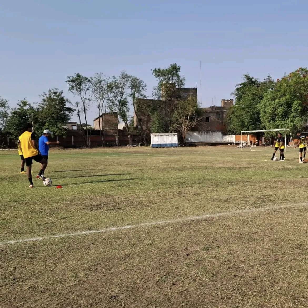 YSDA football training poster